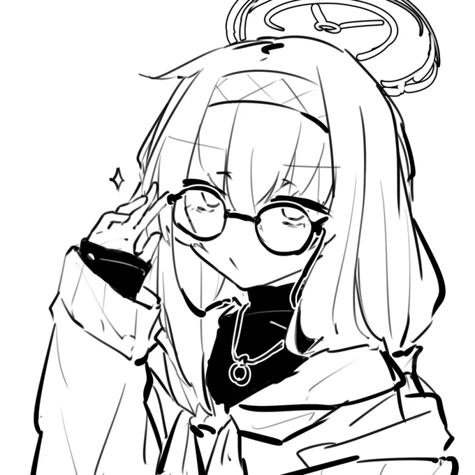 ブルアカ絵 