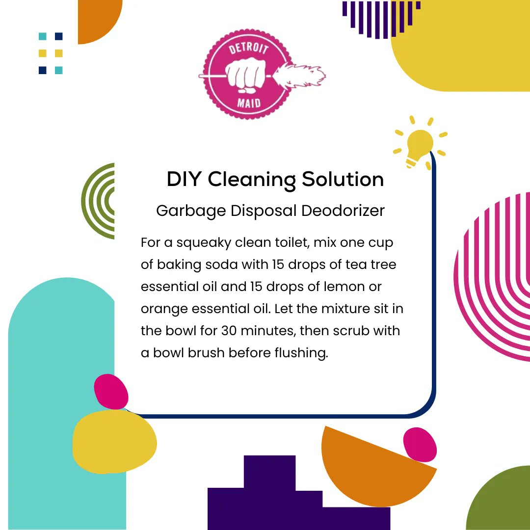DetroitMaid's tweet image. Need a clean and fresh toilet? 🌼 Check out this #DIY formula from Oprah Daily for a quick and easy clean! Hate scrubbing the toilet? 🤢 Book your #DetroitMaid appointment here buff.ly/3dJUt0C! 

#cleaninghacks #hacks #cleaningtips #cleaningservice #housecleaning #tips