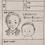 保育園の連絡帳にこんなイラスト描いてくれるお母さん最高!