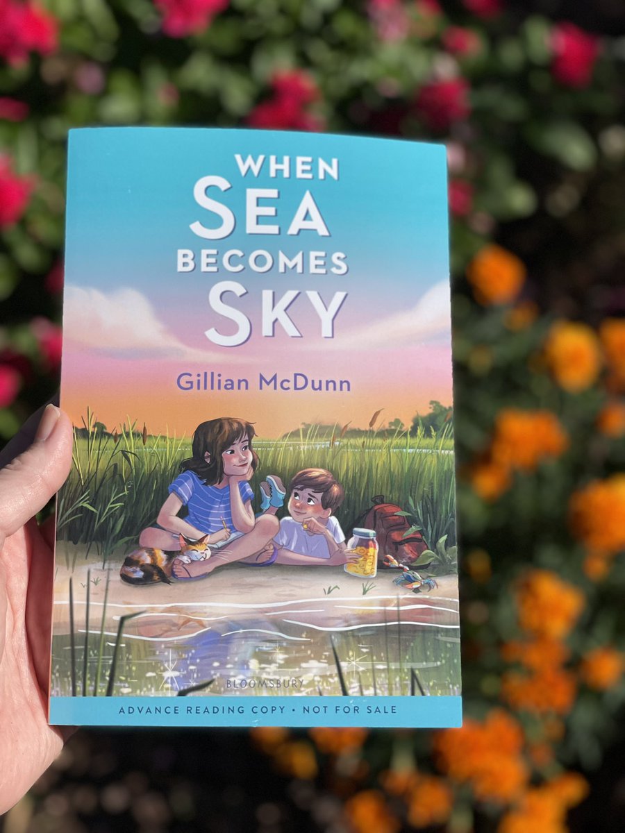 gillianmcdunn's tweet photo. WHEN SEA BECOMES SKY arcs are here and they are gorgeous! Time for a giveaway!

🦦To enter please RT/comment/follow by 9/29. 
🦦 For extra entry, subscribe to newsletter and comment with “subscribed.” 
🦦(US addresses only)

📬Subscribe here: https://t.co/23itrM01o7

Please RT! https://t.co/ELprOD5U3K