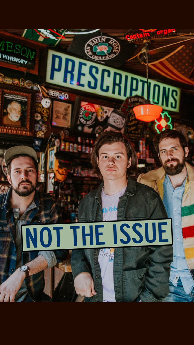 TPrescriptions's tweet image. New Single, “Not the Issue” out everywhere you can listen. Thanks to Ben Tanner for producing and to @johnpaulwhite for adding some vocals to this one. Turn it up!