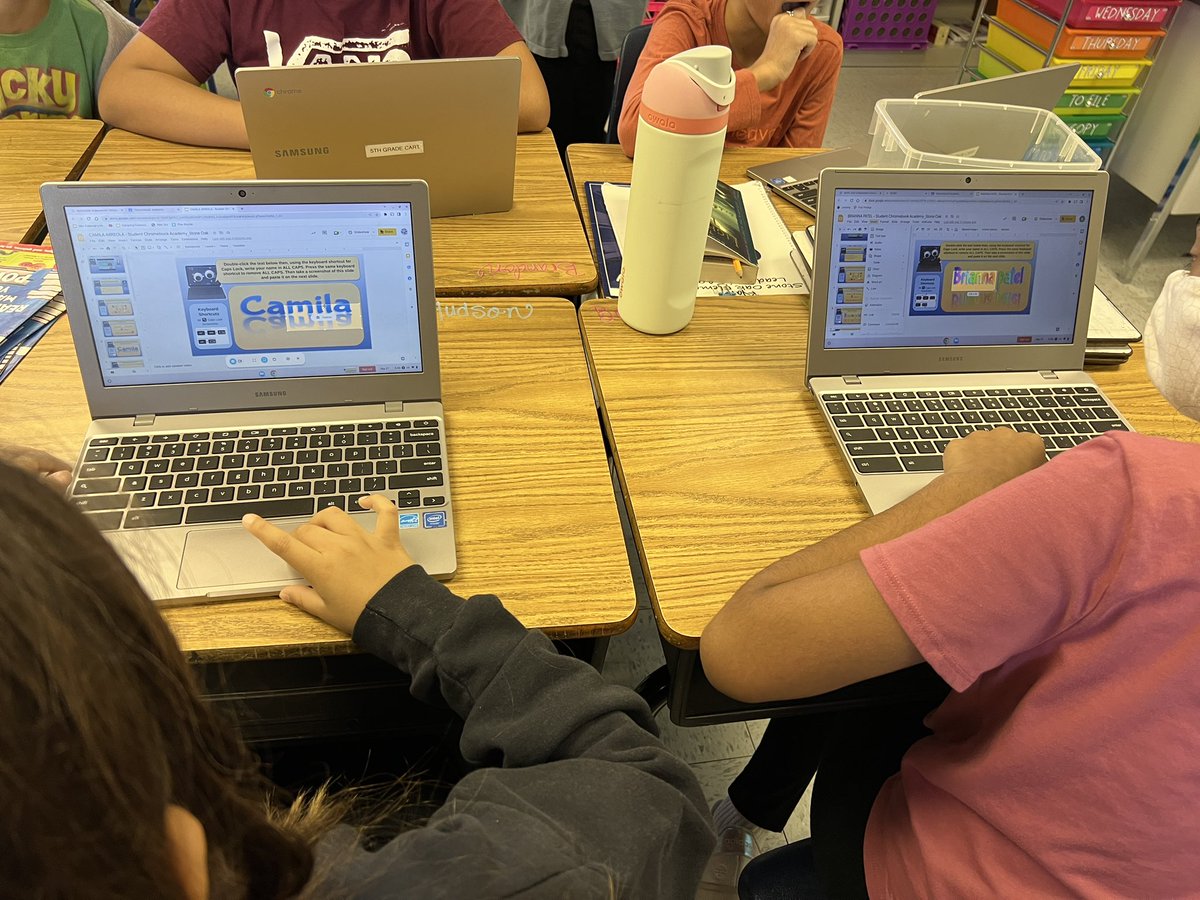 Erin Marshall (@emarsh5) on Twitter photo Chromebook Academy is in full swing in 5th grade at Stone Oak! Ss are learning lots and having a great time while doing so! <a href="/NEISDiTech/">NEISD Instructional Technology</a> <a href="/neisdtechsvcs/">NEISD Technology Services</a> Chromebook Academy is in full swing in 5th grade at Stone Oak! Ss are learning lots and having a great time while doing so! <a href="/NEISDiTech/">NEISD Instructional Technology</a> <a href="/neisdtechsvcs/">NEISD Technology Services</a>