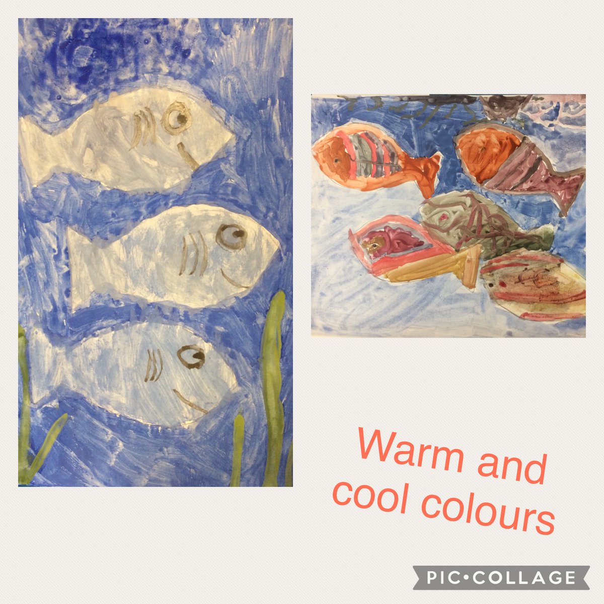Y3Hunmanby's tweet photo. After a series of lessons on colour and colour theory, the children spent the afternoon applying their skills and knowledge. They were so proud of what they produced :-) https://t.co/Xa03MBz0Tm