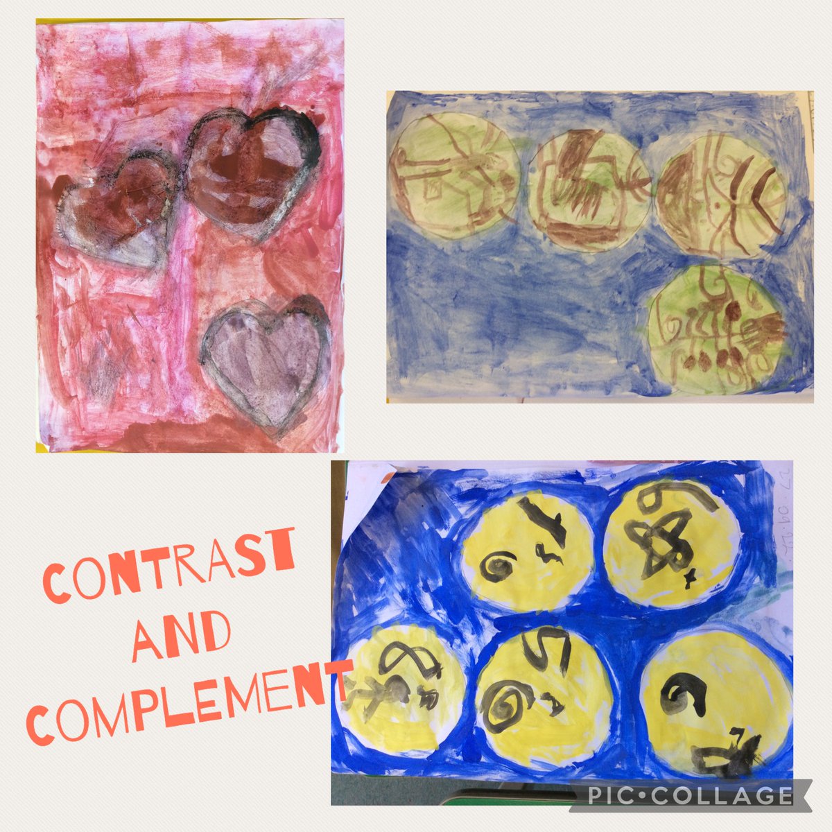 Y3Hunmanby's tweet photo. After a series of lessons on colour and colour theory, the children spent the afternoon applying their skills and knowledge. They were so proud of what they produced :-) https://t.co/Xa03MBz0Tm