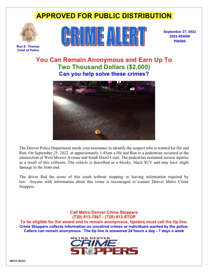 DenverPolice's tweet image. #Denver, do you have any information regarding these cases? If so, please call @CrimeStoppersCO at 720-913-7867 — you can remain anonymous and earn a cash reward!