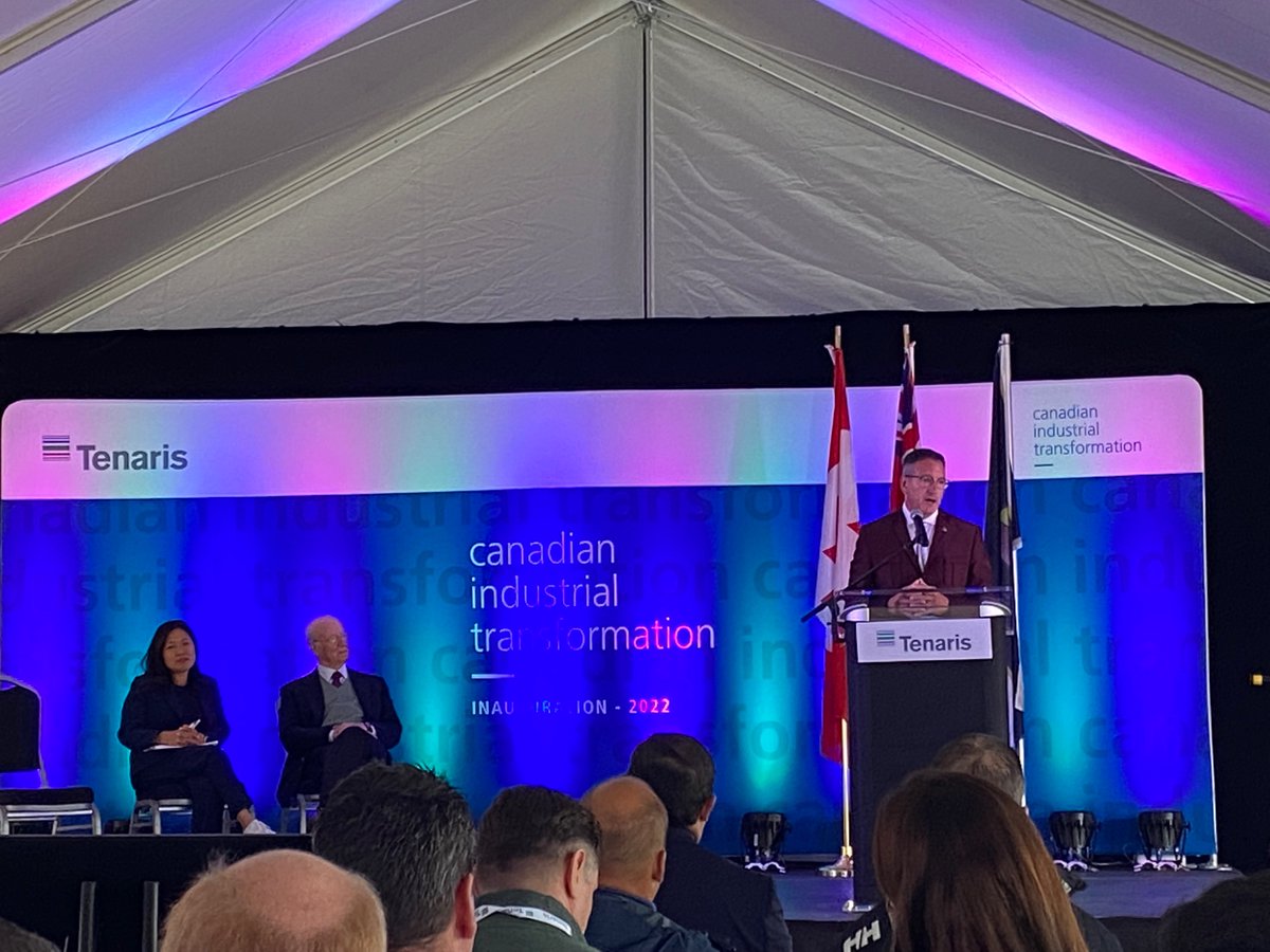 #ClientNews Congratulations to @Tenaris on the inauguration of their facility and their $150M investment in Sault Ste. Marie. @crestview_strat Partner @cmcm1 and Senior Consultant @Moe_ali91 joined @Tenaris for the celebration. 👏
