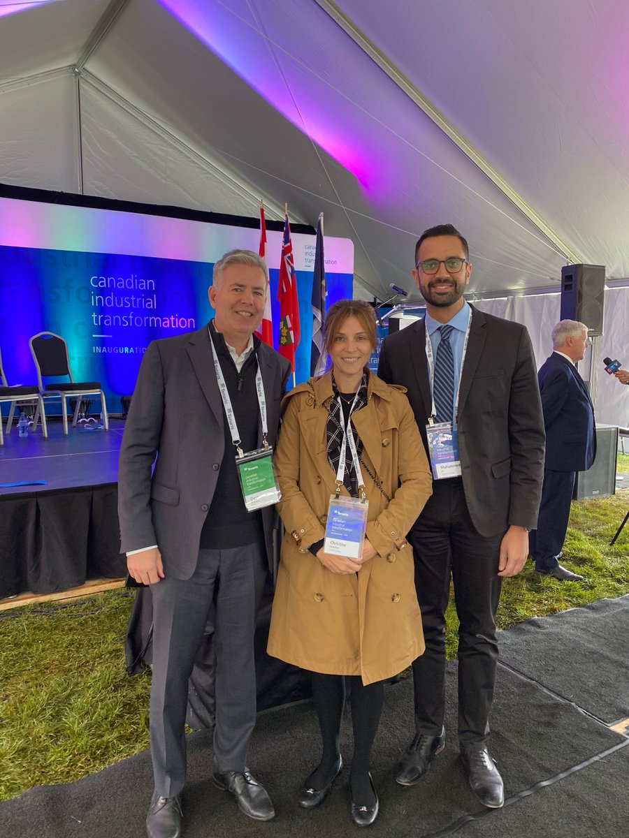 crestview_strat's tweet photo. #ClientNews Congratulations to @Tenaris on the inauguration of their facility and their $150M investment in Sault Ste. Marie. @crestview_strat Partner @cmcm1 and Senior Consultant @Moe_ali91 joined @Tenaris for the celebration. 👏 https://t.co/QkPmNWQbd5