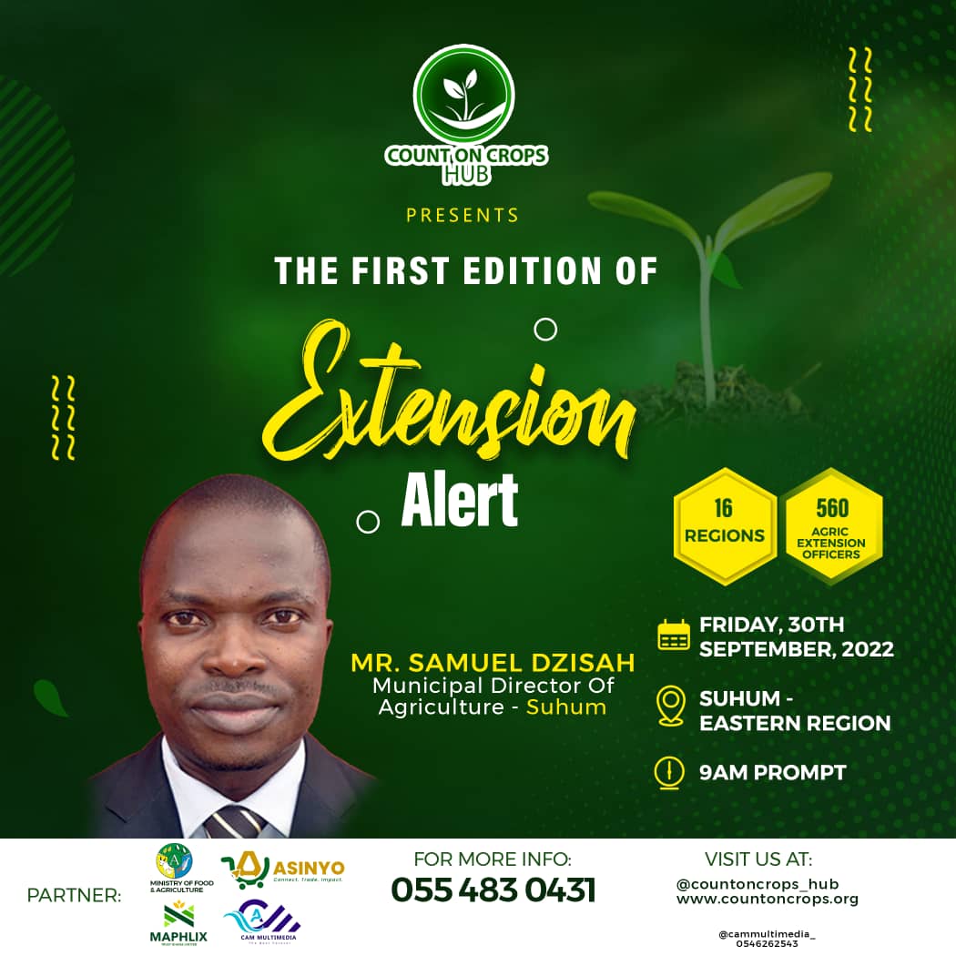 EnyonamManye's tweet photo. #ExtensionAlert
A functional agricultural extension system is as crucial for food security as are effective health services for disease prevention and treatment.

COC HUB need partners to train more officers.

@BarbaraTClemens @IrchadR @FAOGhana @MastercardFdn @ShlomitSufa https://t.co/L8tdphFlqd