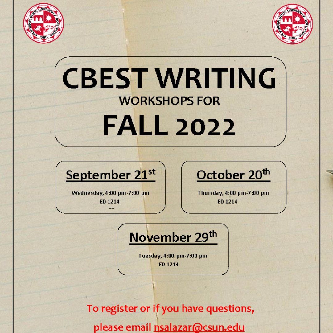 EisnerEducation's tweet photo. Attention all aspiring math and science teachers! Check out these amazing opportunities: Info Session, free CSET Test Prep and free CBEST Writing Test Prep! 
#TeachingInspires #STEMTeachers https://t.co/90viuDotx4