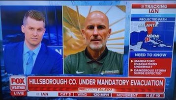 Thank you to <a href="/foxweather/">FOX Weather</a> for allowing me to discuss how <a href="/HillsboroughSch/">Hillsborough Schools</a> is impacted by #HurricaneIan and how our employees are helping the community during this trying time. We are taking this storm very seriously as safety is our top priority.
