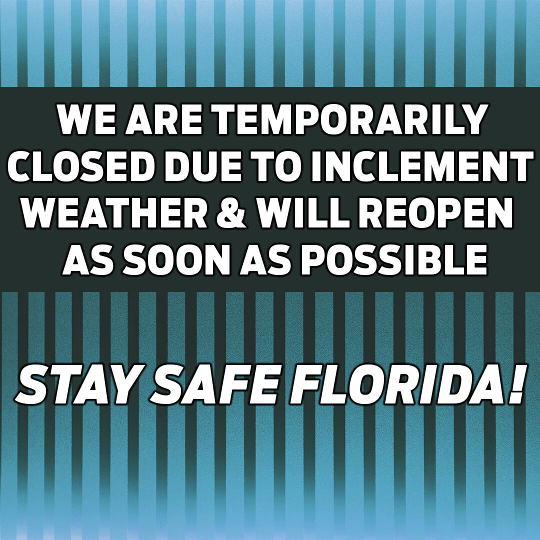 We're temporarily closed due to the weather now through Thursday. We apologize for any inconvenience and will update you all as soon as we know more. Stay safe everyone!