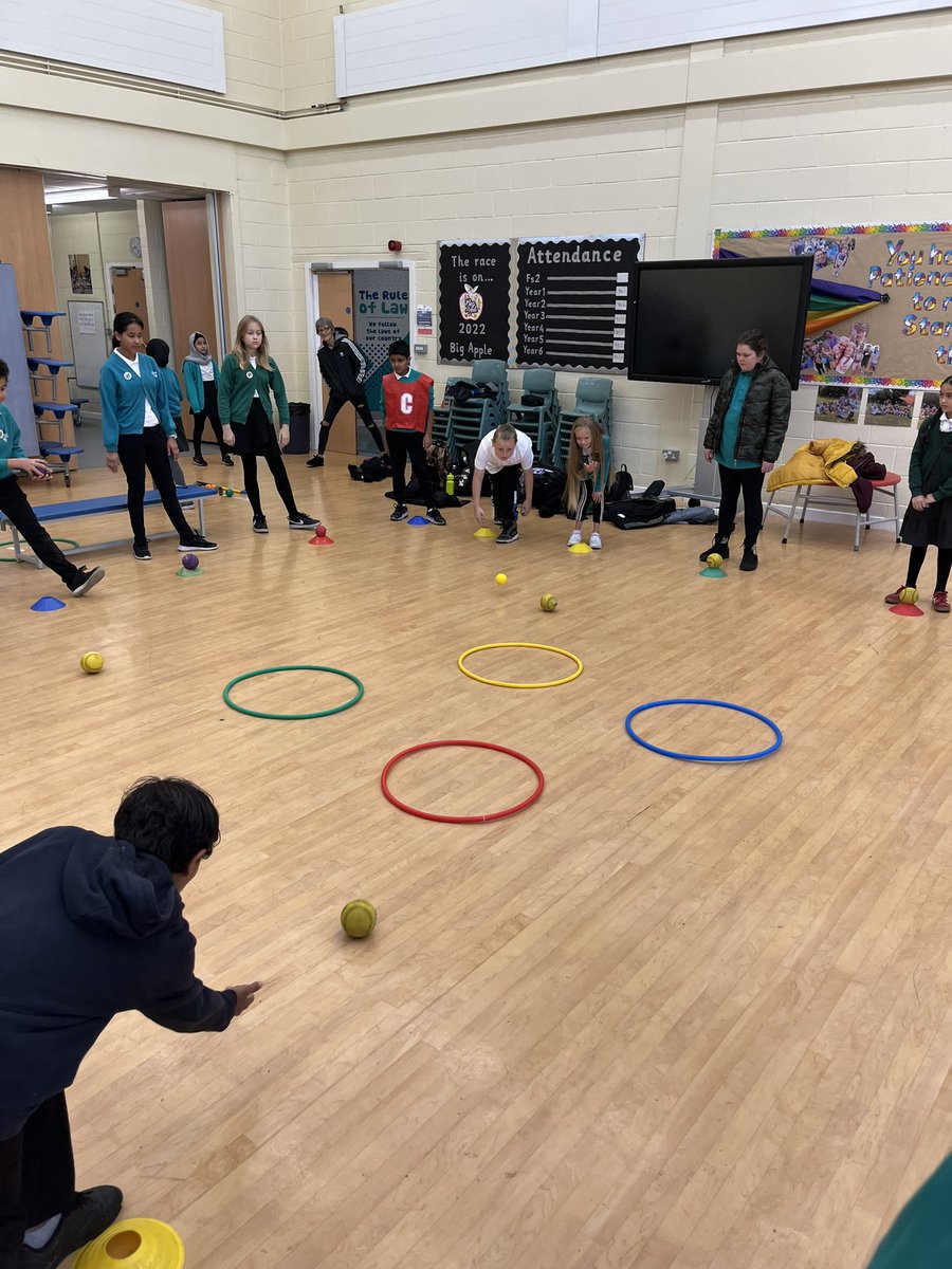 ColeridgeSchool's tweet photo. Thank you to @heald_mr for the support in bringing Boccia into breakfast club. Our pupils had such fun. We are ready to come and have a game @AbbeyLearning whenever you are ready @PAbilityABBEY I know it would be a fab event.❤️❤️ https://t.co/pF4gJpSMNS