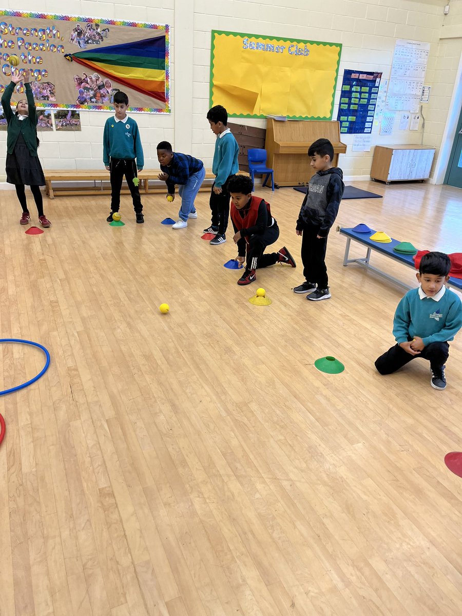 ColeridgeSchool's tweet photo. Thank you to @heald_mr for the support in bringing Boccia into breakfast club. Our pupils had such fun. We are ready to come and have a game @AbbeyLearning whenever you are ready @PAbilityABBEY I know it would be a fab event.❤️❤️ https://t.co/pF4gJpSMNS