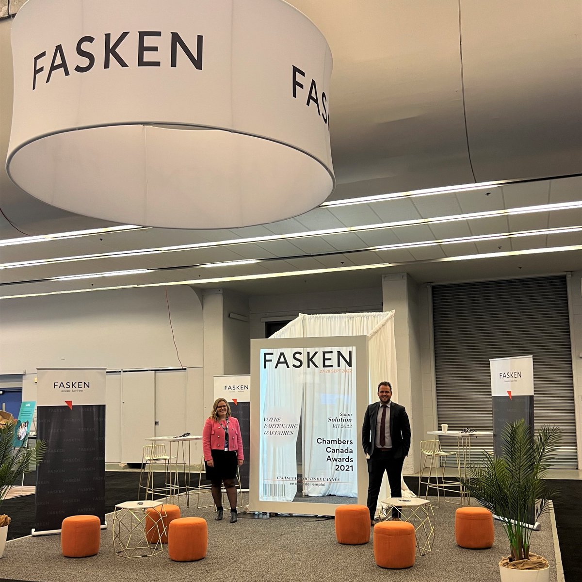 FaskenAvocats's tweet photo. Le congrès RH 2022, organisé par l’Ordre des conseillers en ressources humaines agréés (CRHA) et présenté par Fasken, se tient aujourd’hui au Palais des congrès de Montréal.
Venez nous rencontrer à notre kiosque !
#CongresRH #Fasken https://t.co/1cofFQW7m8