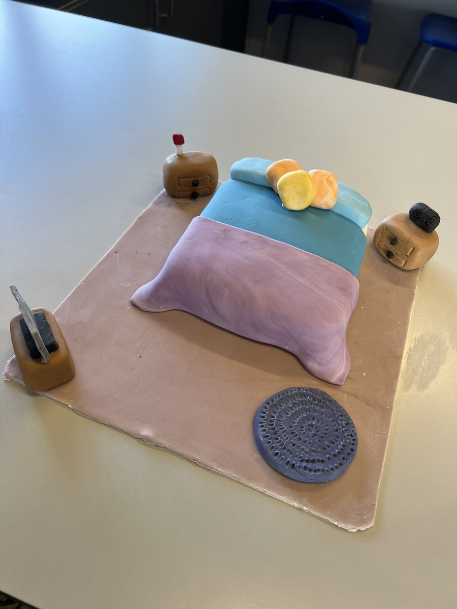 GirvanAcadHE's tweet photo. Our National 5 Practical Cake Craft pupils have been learning lots of new skills such modelling, rolling fondant and texturing. Great start seniors! https://t.co/Gnl7rvmx1n