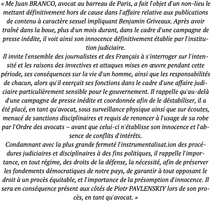 anatolium's tweet photo. Il a fallu deux ans, et des dévastations qui ne seront jamais réparées.

Mais le non-lieu est arrivé. Et avec, un morceau de ma dignité.
https://t.co/TBlopi19D2 https://t.co/RAaicAXGCI