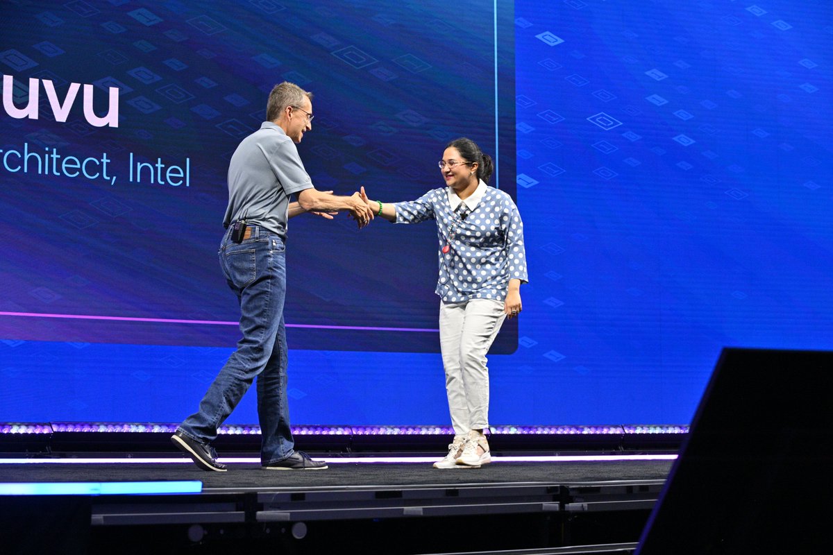 Ria graduated HS age 11, intern @Intel age 14 (same year she received undergrad from Harvard). 18 today (same age I was when starting Intel 40+ years ago) &amp; developing responsible AI. Feeling good about future generations! #FuturesSoBrightIGottaWearShades