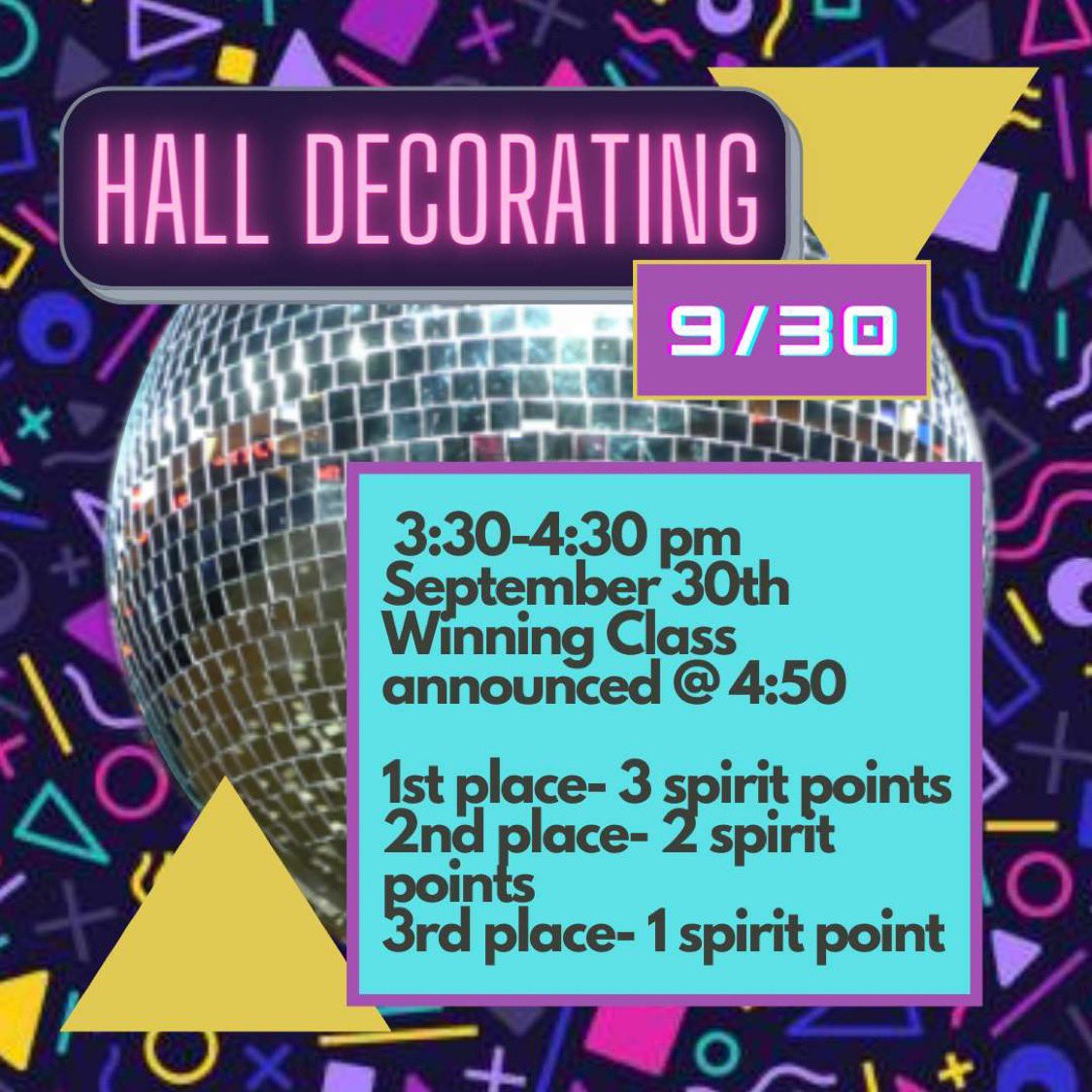 PalisadeSchool's tweet photo. SHOW UP AND HELP YOUR CLASS WIN SOME POINTS FOR THE SPIRIT BONE!! https://t.co/SsudtDGGgY