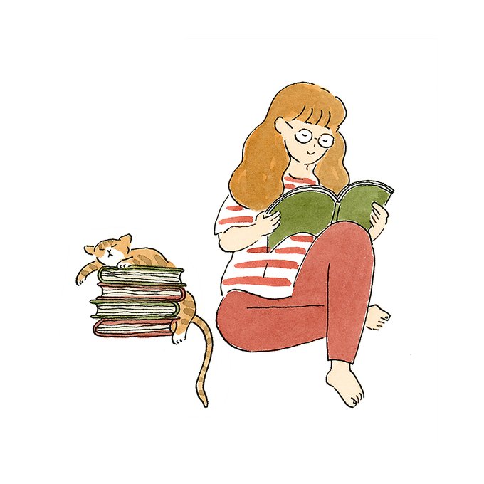おはようございます猫が虫を追いかける音で起きました。夏のイラストがあまり描けなかったので、秋は描きたい!と思ったものの、何を描けば・・・と固まったので、とりあえず雑誌を読む女性を描きました読書の秋。読書習慣のない私。「趣味は読書」と言える人に憧れる 