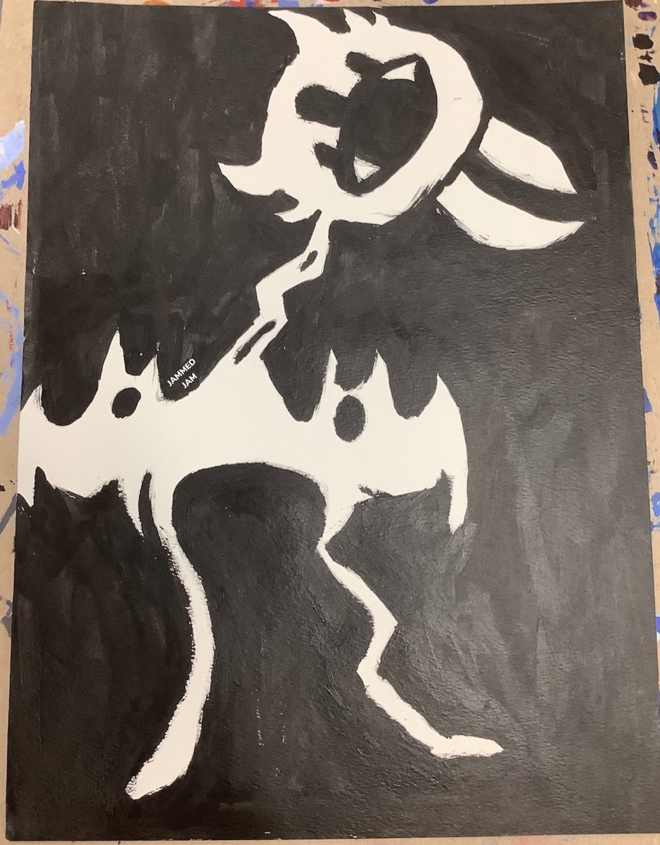 JammedJam787512's tweet photo. Reaper Bird painting #undertale #painting #Reaperbird https://t.co/fpNG4ryIYi