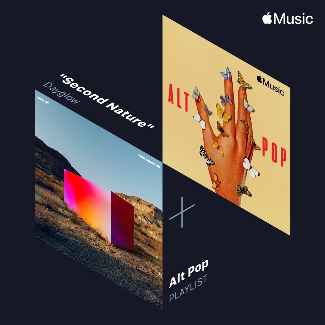dayglowband's tweet photo. Thanks @AppleMusic for putting Second Nature on Alt Pop! ⭐️❤️ https://t.co/FhchjDnNKH https://t.co/B1IaGcRqnH