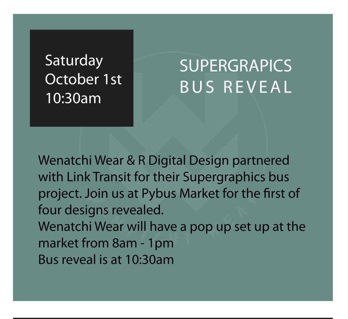WenatchiWear's tweet photo. This Saturday 10-1-22 
#nativeamericanart #twobears #saddlerock #wenatchee #wenatchi #ncw #weekendfun https://t.co/INKWRJ5wzd