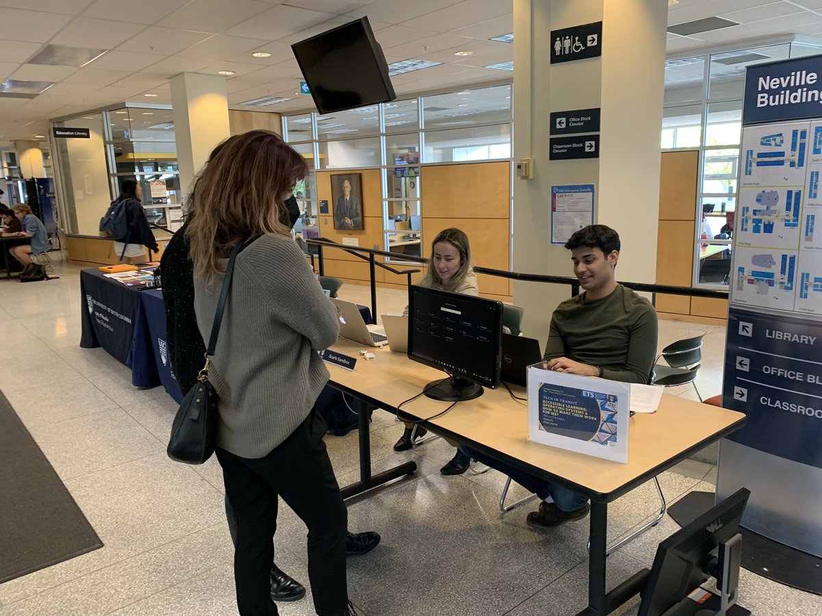yvonnedtechtalk's tweet image. #UBCBEd2023 Have you heard of #TechinTransit @UBCTeacherEd @UBC_ETS Learn and share! Find out more in the foyer today!