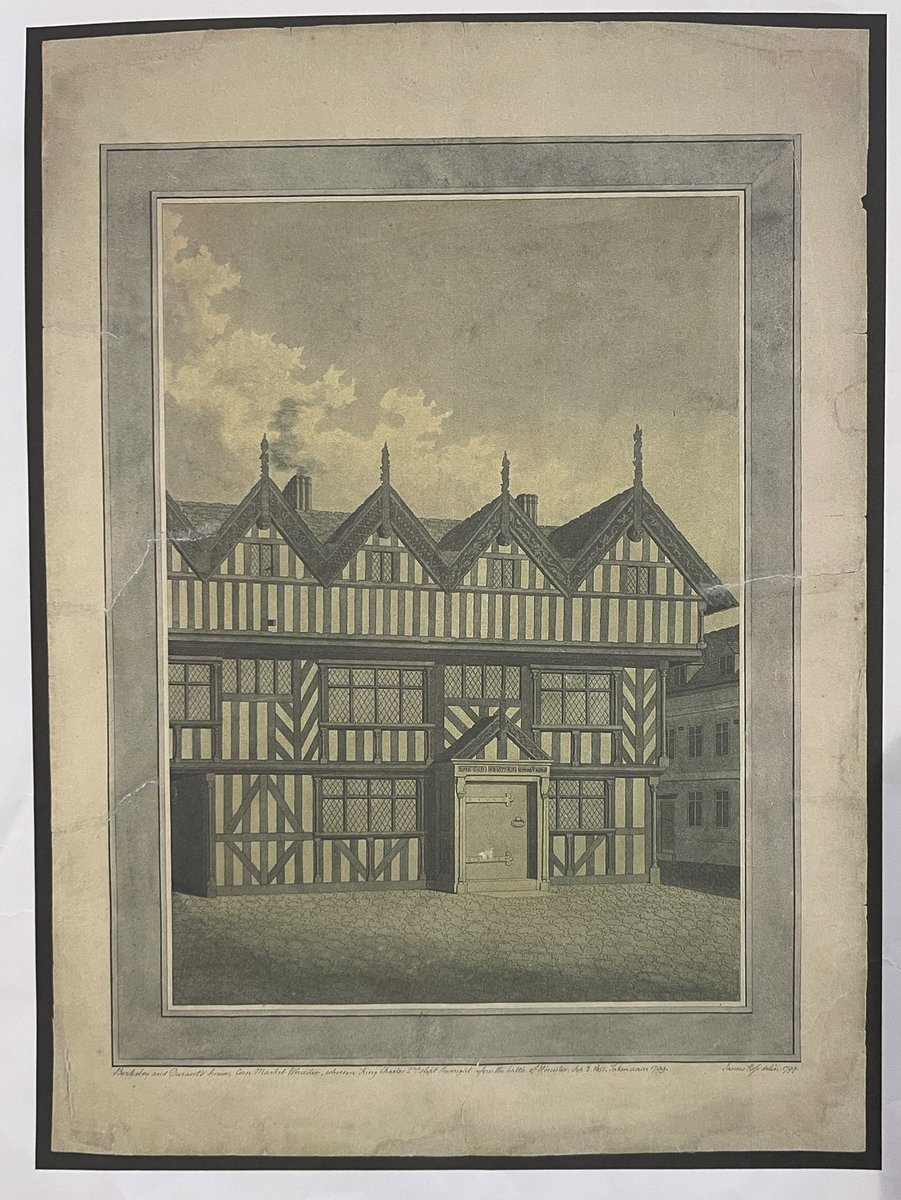 MissLGriffithsH's tweet photo. I’ve had the privilege of speaking with the lovely ladies who work in the building that was formally King Charles II’s house in Worcester. We chatted about the Battle of Worcester and they showed me the original fireplace which now has an impressive memorial plaque https://t.co/OYXBHEJn1z