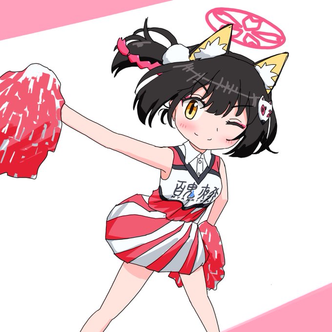 「cheerleader solo」 illustration images(Latest)｜4pages