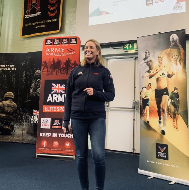 Great to be part of the <a href="/ArmySportASCB/">Army Sport</a> <a href="/TalentedAthlete/">TASS</a> <a href="/AEAPCentre/">Army Elite Athlete Performance Centre</a> briefing day to welcome new athletes today! 
Slightly bittersweet as I am soon leaving to focus full time on my private practice. Exciting times all round 🤩