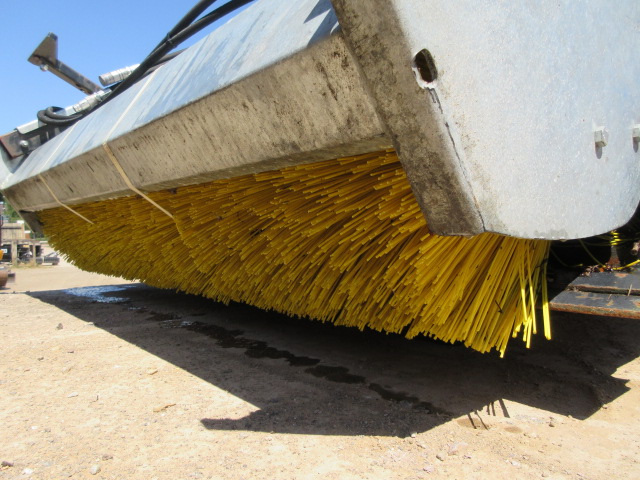 AVAILABLE NOW: 2018 Cherry Products Bucket Sweeper/Collector, Very little usage, Fitted with a JCB TLT Carriage @ £2850.+VAT - More details &amp; photos on USEDJCB.co.uk