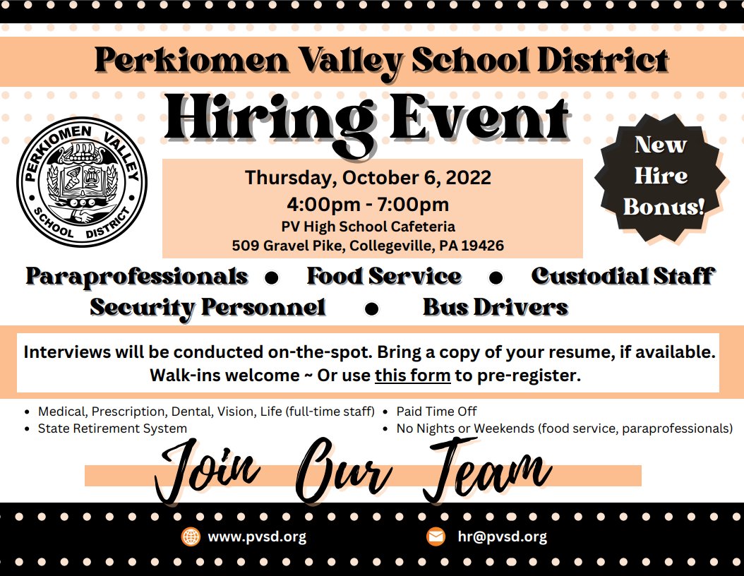 OfficeofEICE's tweet photo. Come Join our TEAM here at PV. https://t.co/PYD9u7SAA2