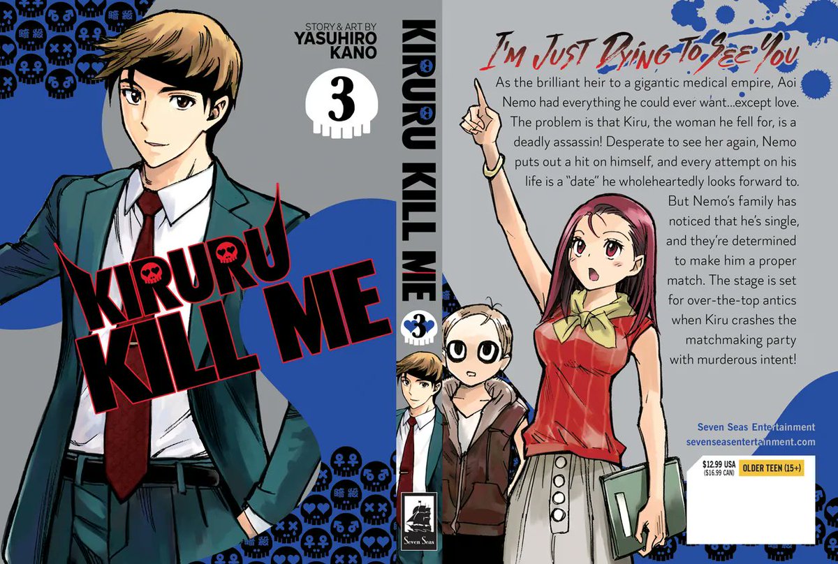 Seven Seas Entertainment on Twitter: "KIRURU KILL ME Vol. 3 Nemo’s