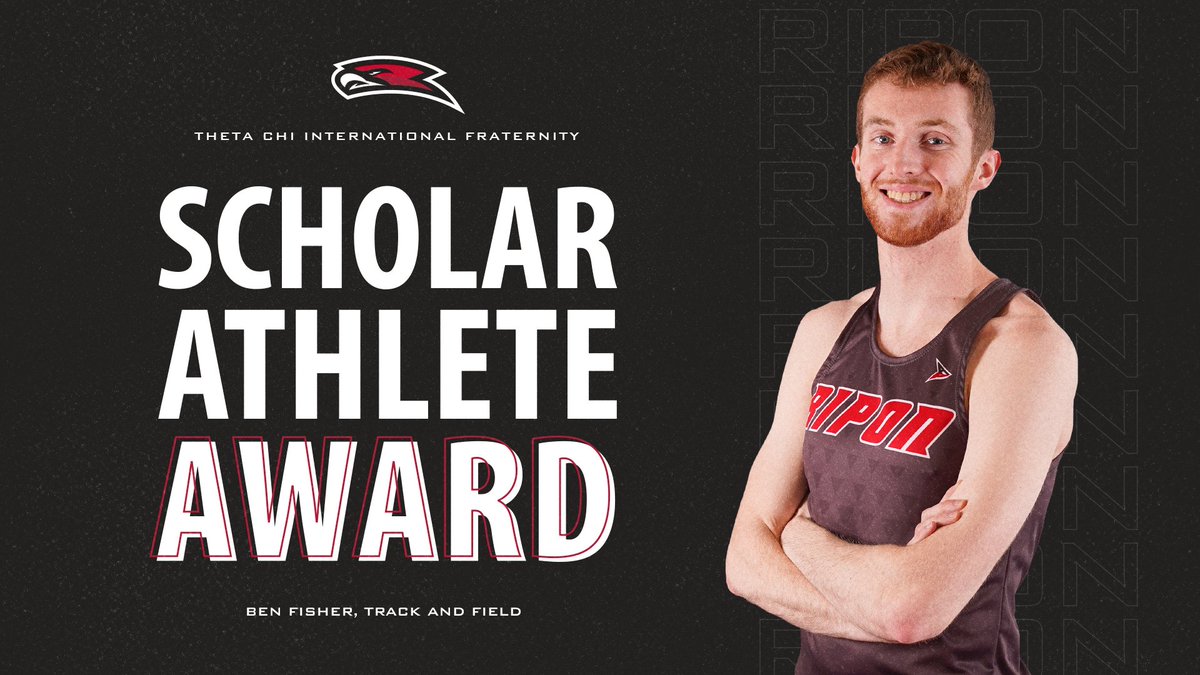 Congrats to <a href="/RiponTrackXC/">Ripon Track & Field / XC</a> student-athlete Ben Fisher on being recognized by <a href="/ThetaChiIHQ/">Theta Chi Fraternity</a> for impressive leadership service, scholastic accomplishments, athletic ability &amp; commitment to excellence.

ripon.edu/2022/09/27/ben…