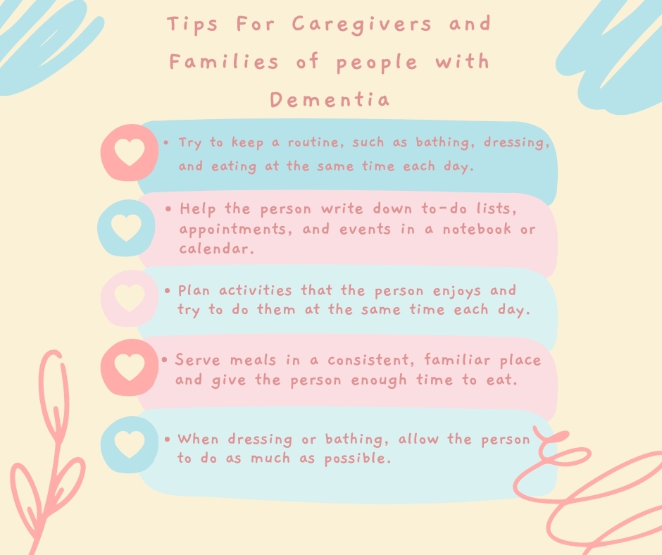 Happy Tuesday! Hope everyone is having a great week so far! If you or someone you know is caring for someone with dementia check out these tips to help 
#TipTuesday