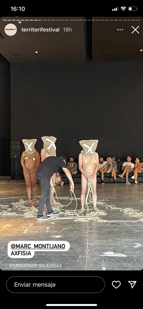 Susiheg's tweet photo. La #performance de @marcmontijano en #Iniza 

https://t.co/XvvopKwS0y https://t.co/89nTOLamwV