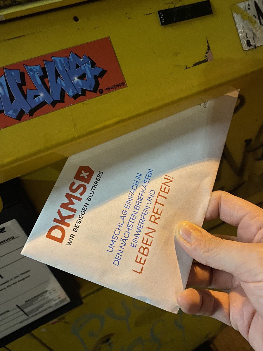 JeanneKinderman's tweet photo. Stäbchen rein, Spender sein, Leben retten. Ging fix und tat nicht weh! @DKMS_de
Auch das Anmelden ging flott ➡️ https://t.co/KtNyT0MRME https://t.co/PyQcitVBmo
