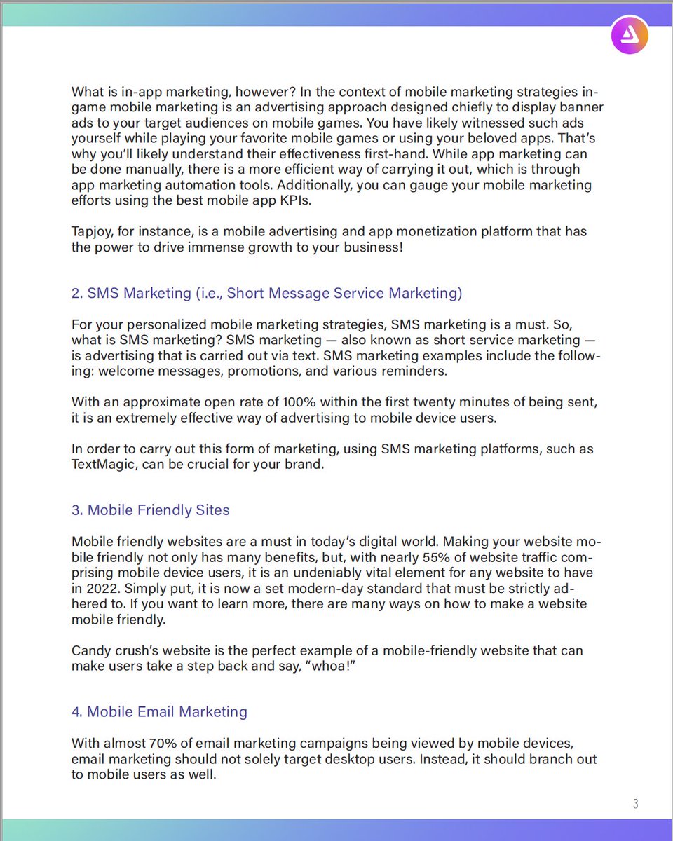 Appvertiser_io's tweet photo. We have about 3 months in 2022. Here are the best mobile marketing strategies that you can leverage for your app and make the best out of the holiday season!

Here’s the link: https://t.co/qPuN0Hr4fp

#Blog #MobileMarketing #ASO https://t.co/UuxVGQnTs9
