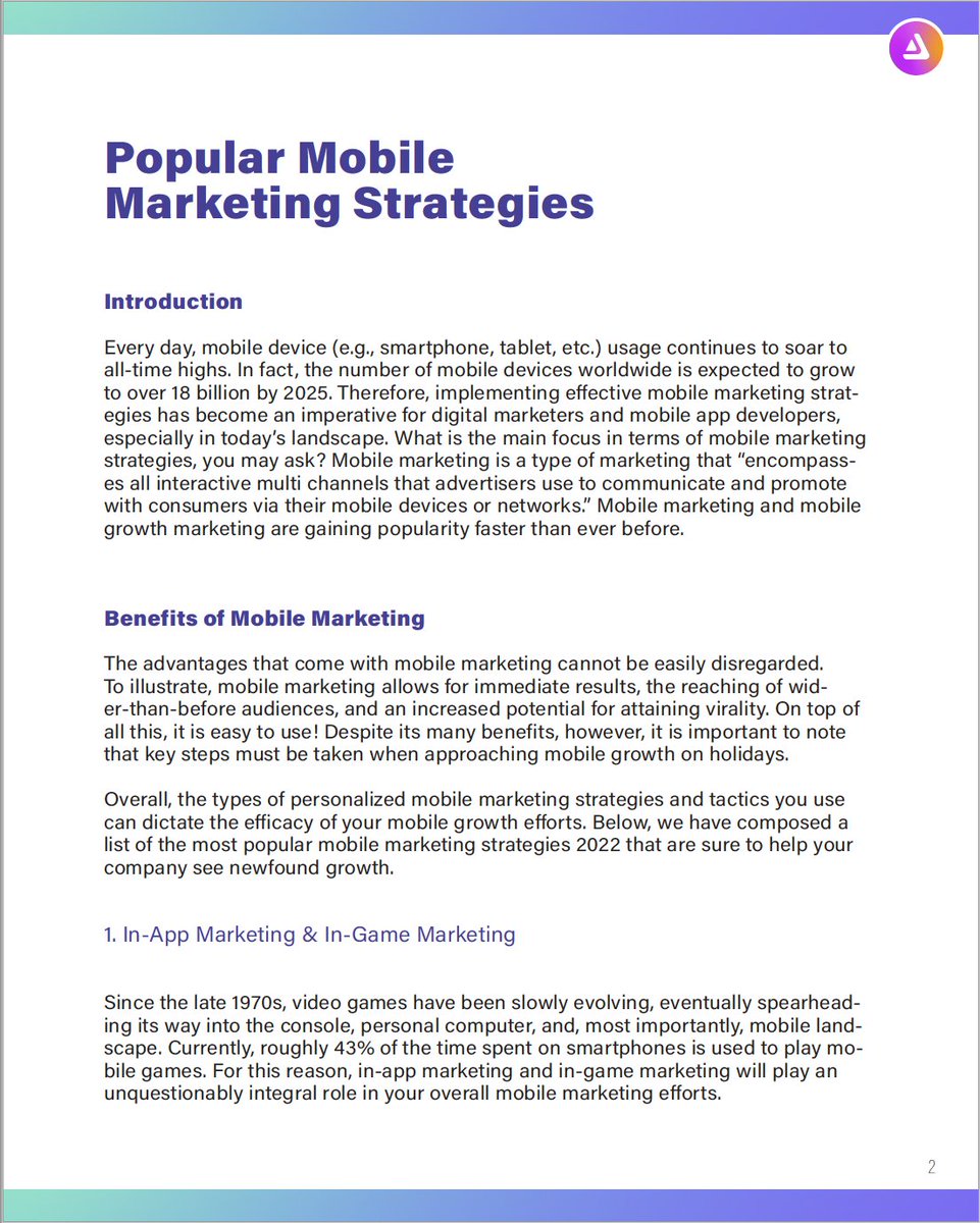 Appvertiser_io's tweet photo. We have about 3 months in 2022. Here are the best mobile marketing strategies that you can leverage for your app and make the best out of the holiday season!

Here’s the link: https://t.co/qPuN0Hr4fp

#Blog #MobileMarketing #ASO https://t.co/UuxVGQnTs9