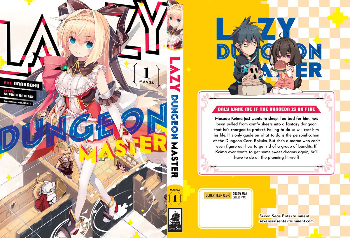 A Fantasy Lazy Life Vol.2 Vf Scan Seven Seas Entertainment on Twitter: "LAZY DUNGEON MASTER (MANGA) Vol