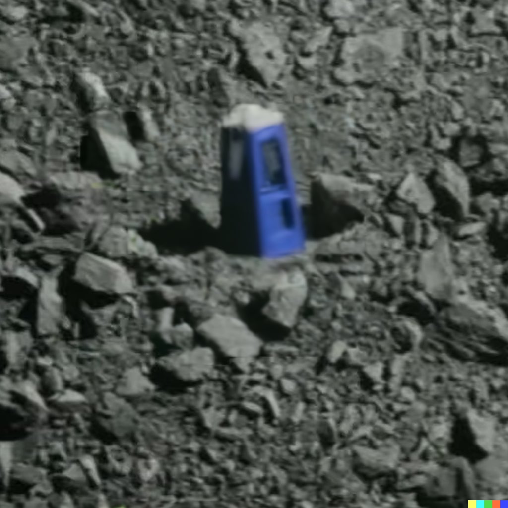 @ThePlanetaryGuy “several seconds of data processing before the images appear"  There was some editing that occurred before we saw it.  This was the real photo just before crashing.  #DRACO