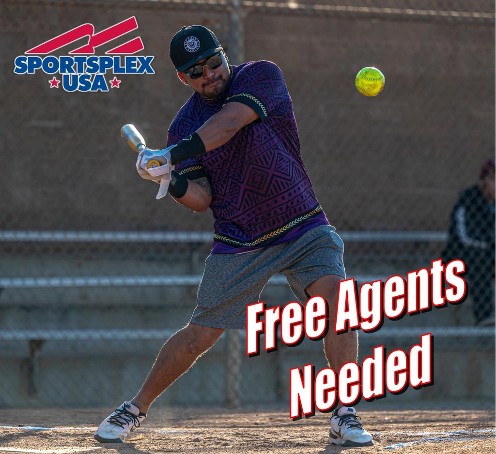 Want to play softball, but don’t have a team? Individual sign ups happening now. 
sportsplexusa.com/poway_softball…

#softball #adultsoftball #recsoftball #slowpitchsoftball #sports #sportsplexusa #poway #santee #sandiego