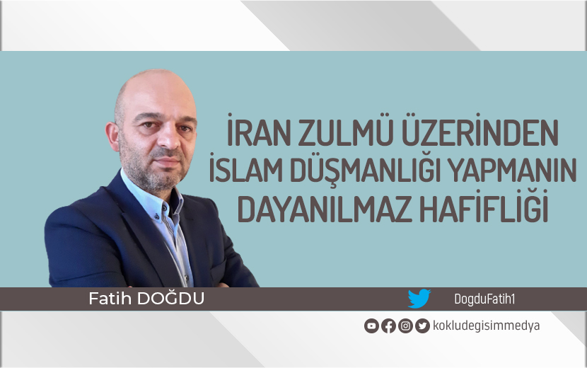 KokluDegisim's tweet photo. İRAN ZULMÜ ÜZERİNDEN İSLAM DÜŞMANLIĞI YAPMANIN DAYANILMAZ HAFİFLİĞİ
@DogduFatih1 
📍Oysa bugün İran’daki rejim düştüğünde ciğeri yanacak olan ABD ve “İsrail”dir. 
📍İran, Cumhuriyet sisteminin önüne “İslam”ı getirerek Müslümanları kandırdı.
__
#MahsaAmini https://t.co/2mS0Rsvl36 https://t.co/936Fp9LcQ3