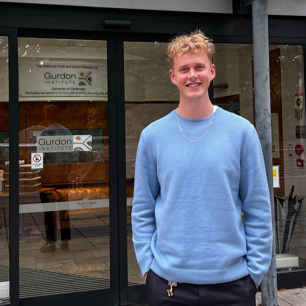 sumrubayin's tweet photo. Welcome @JensBagerChris1 to the lab,  @GurdonInstitute and @Cambridge_Uni!🥳 I look forward to working with you! 🧫🔬🧠
#myfirstPhDstudent https://t.co/sHYguXunMS