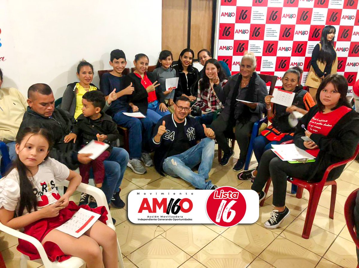 Amigo16LagoAgri's tweet photo. 🔴 - Cada vez crecemos más en la familia #Amigo16, gracias por confiar en nuestros líderes. 🤝 Seguimos trabajando con paso firme por un #LagoAgrio de prósperidad para todos. 💪👏Somos la alternativa que los lagoagrenses quieren.
#AmigoDelDesarrollo
#LagoAgrio2023 🇺🇿 https://t.co/OlR1nZG9Tw