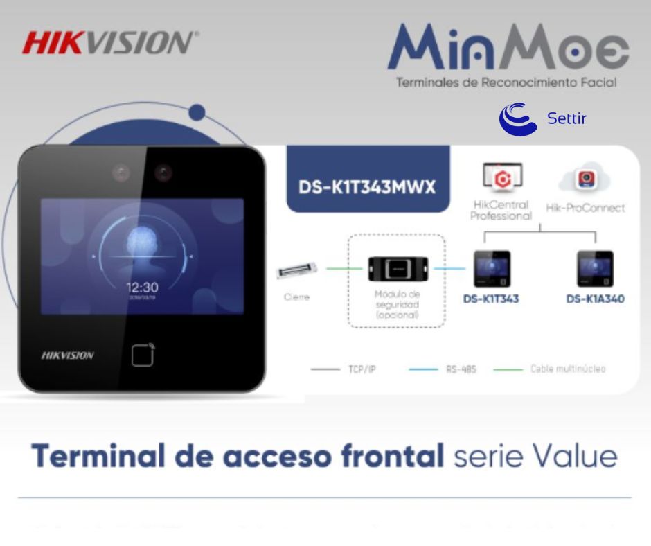 Acceso con reconocimiento facial. 😍Administración totalmente nube, desde Hik-Connect y soporte de app. Abre puertas remotamente con Hik-Connect, con la línea completa de acceso Hikvision, ✅ultra seguro más app #settirsrl #controldeacceso #camaradeseguridad #automatizacion