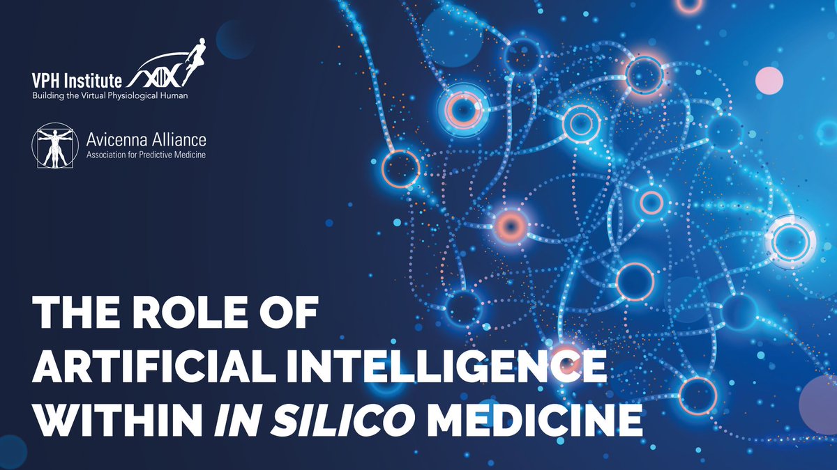 InSilicoTrials (@insilicotrials) on Twitter photo The Role of Artificial Intelligence within In Silico Medicine
White Paper by <a href="/VPH_Institute/">VPH Institute</a> and @AvicennaAlly
The paper calls all #healthcare stakeholders to participate in advancing #insilico #technologies
avicenna-alliance.com/files/user_upl…
#ai #insilico #insilicomedicine #simulation The Role of Artificial Intelligence within In Silico Medicine
White Paper by <a href="/VPH_Institute/">VPH Institute</a> and @AvicennaAlly
The paper calls all #healthcare stakeholders to participate in advancing #insilico #technologies
avicenna-alliance.com/files/user_upl…
#ai #insilico #insilicomedicine #simulation