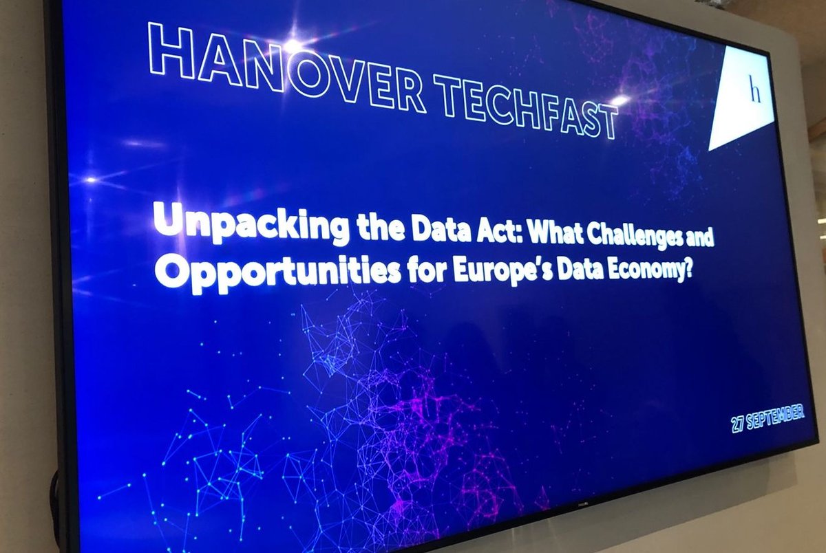 hanovereu's tweet image. A pleasure to host representatives from 🇪🇺 institutions &amp;amp; industry for our #EUDataAct #Techfast this week as @Europarl_EN &amp;amp; @EUCouncilPress start discussions on improving the @EU_Commission proposal.

Thanks to @tsvetypenkova, Andrea Tóth &amp;amp; our MD @ClaudiaLaDonna for moderating.