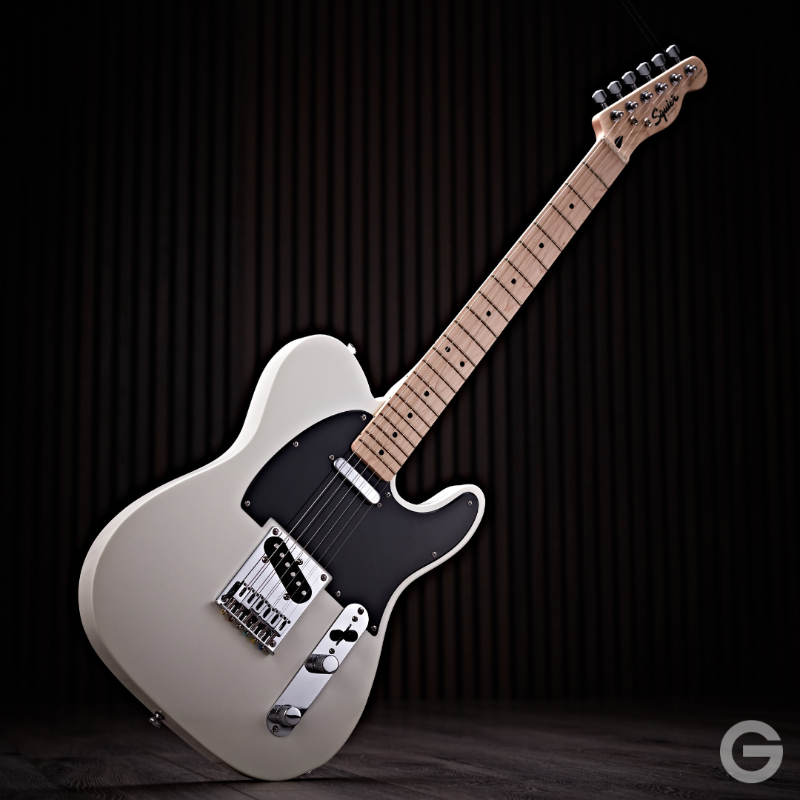 gear4music's tweet photo. Classic looks and a tone that made the Telecaster an icon! ✨
The Squier FSR Bullet Telecaster oozes tonnes of tone thanks to a set of dual single-coil pickups.
Stylish, stunning sound, and superb playability, this guitar shows what Squier is all about!
#squiertelecaster