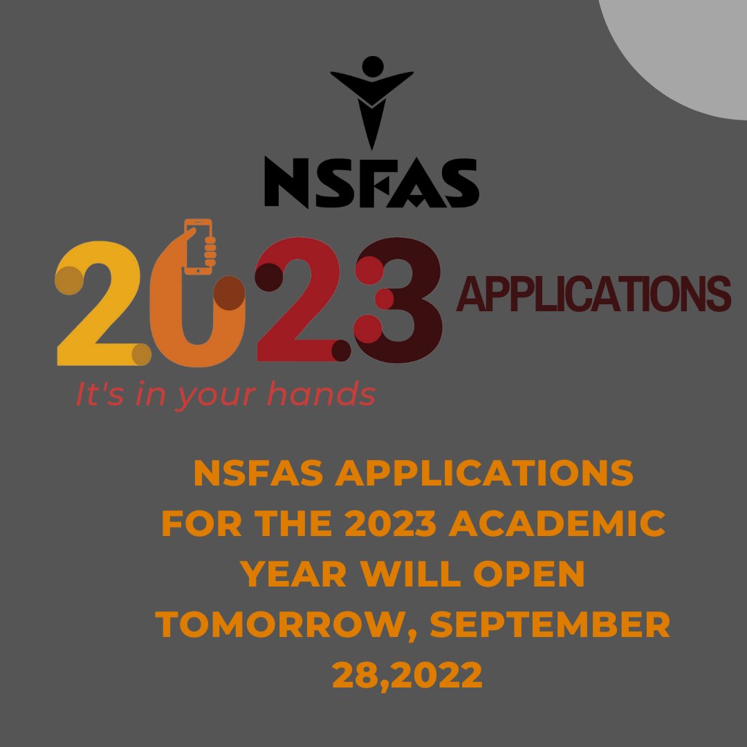 myNSFAS's tweet photo. Let’s get ready! Keep visiting our social media pages for more information on who qualifies for funding, how to apply and what supporting documents are required @kagishor @HigherEduGovZA @ButiManamela @DrBladeNzimande #NSFAS2023 #ItsInYourHands https://t.co/piv4tu7agp